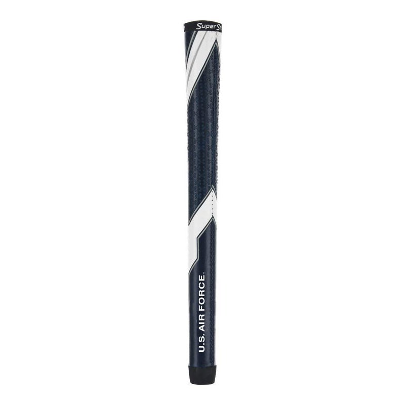 Super Stroke SuperStroke Military Traxion Tour Golf Club Grip, Air Force (Standard) | Improves Feedback and Tackiness | Reduces Taper to Minimize Grip Pressure | Polyurethane Outer Layer, Red/Gold/White (TS446153) - Image 4